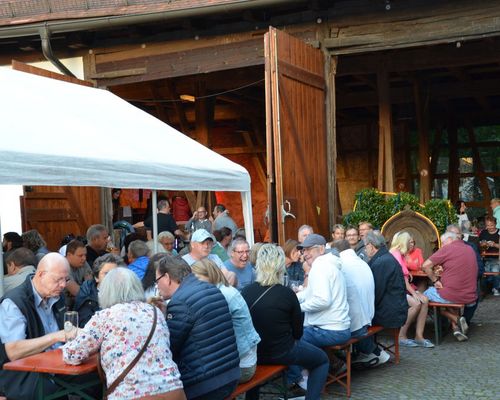 Sommertreff bei der Schmidener Brunnenhocketse